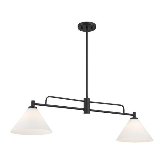 2-Light Linear Chandelier