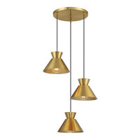 3-Light Multi-Point Chandelier
