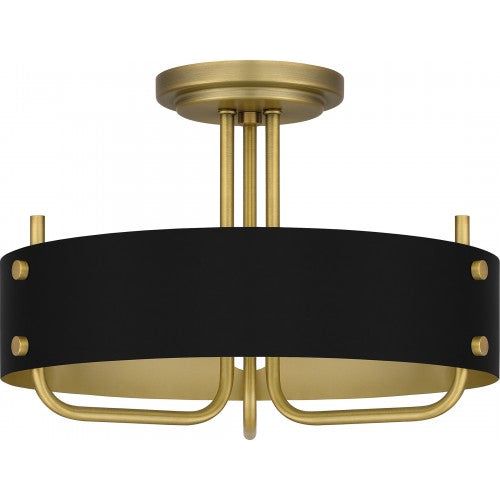 Madden 3-Light Semi Flush Mount