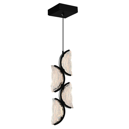 Moon Integrated LED 8" Mini Pendant