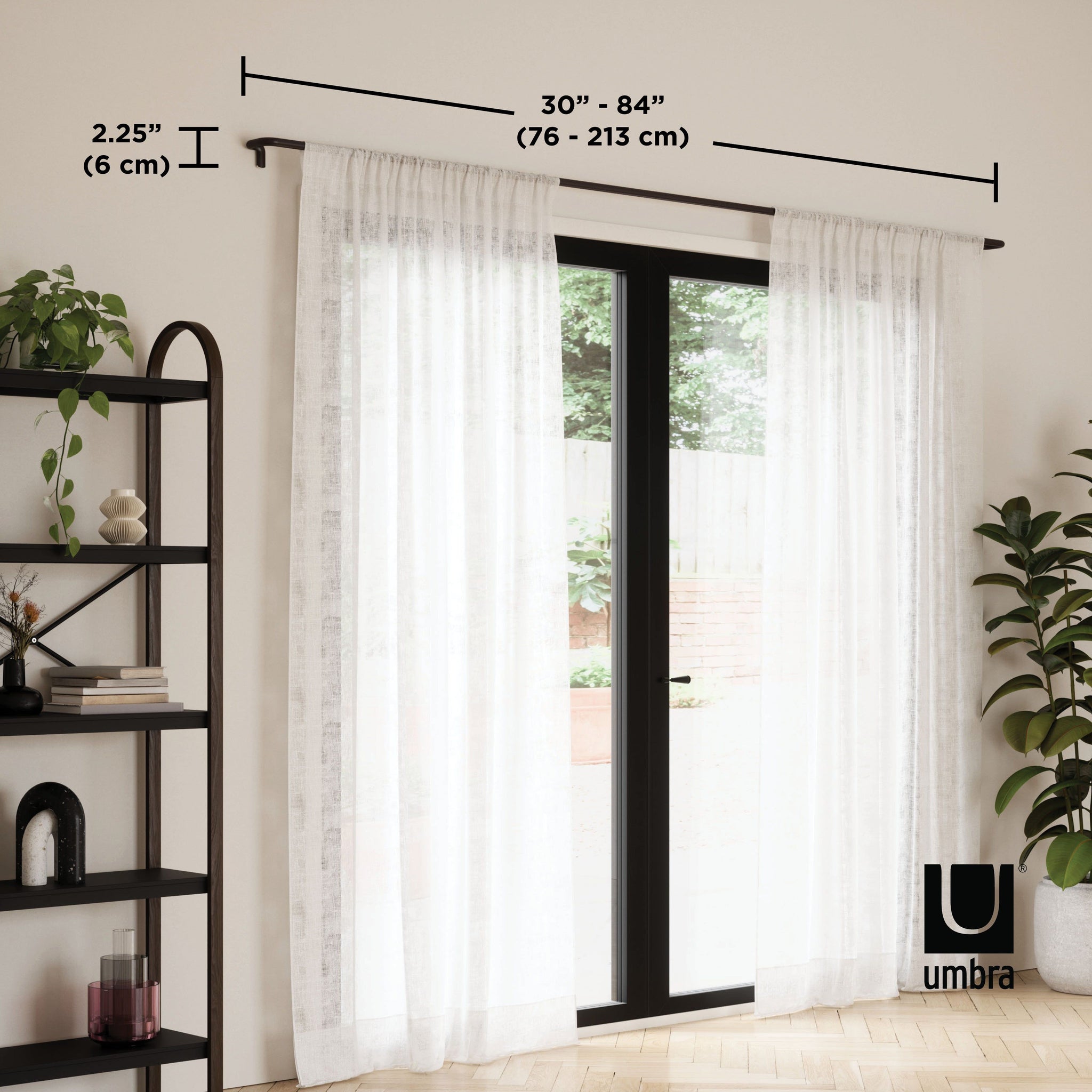 Twilight Expandable Blackout Curtain Rod