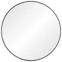 Lester 30" Tall Round Wall Mirror