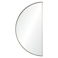 Halfmoon 40" Tall Semicircle Wall Mirror