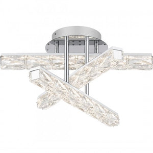 Comet LED Semi Flush Mount