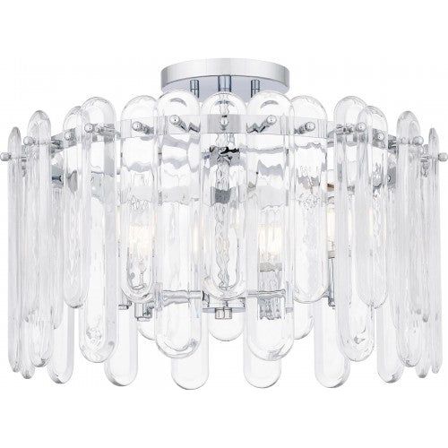 Stiles 5-Light Semi Flush Mount