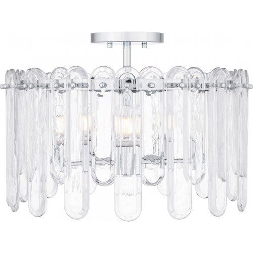 Stiles 5-Light Semi Flush Mount