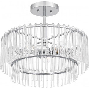 Tayshia 3-Light Semi Flush Mount