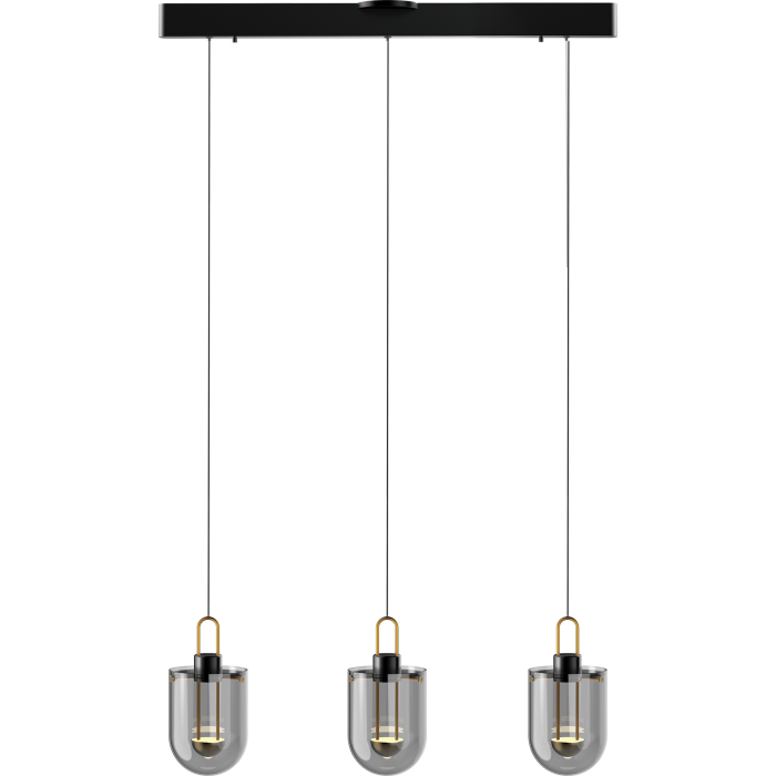 Century 3-Light Linear Pendant