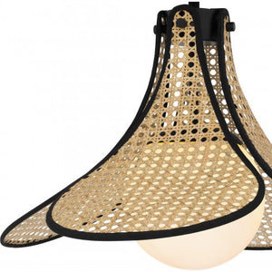 Delilah 1-Light Semi Flush Mount