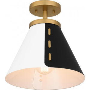 Trette 1-Light Semi Flush Mount