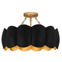 Santana 4-Light Semi-Flush Mount