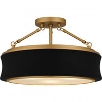 Dylan 3-Light Semi-Flush Mount