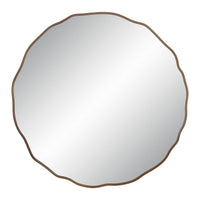 Bern 40" Tall Round Irregular Mirror