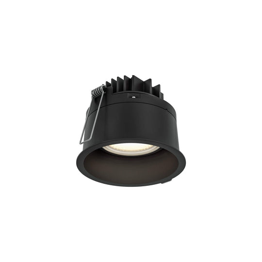 4" CCT Round Indoor/Outdoor Regressed Gimbal Downlight