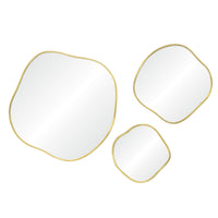 Nucleus 36/24/16" Tall Irregular Wall Mirror