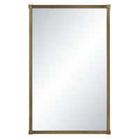Khaya 35"H x 22"W Wall Mirror
