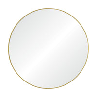 Grady 40" Tall Round Wall Mirror
