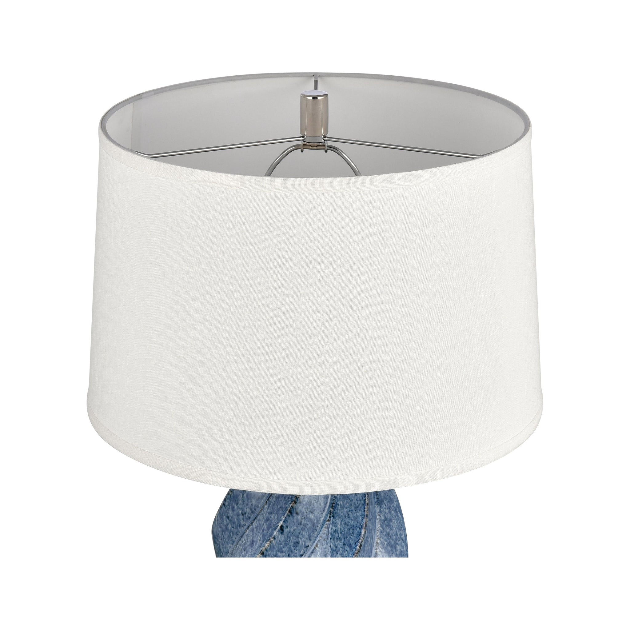 Blue Swell 28" High 1-Light Table Lamp