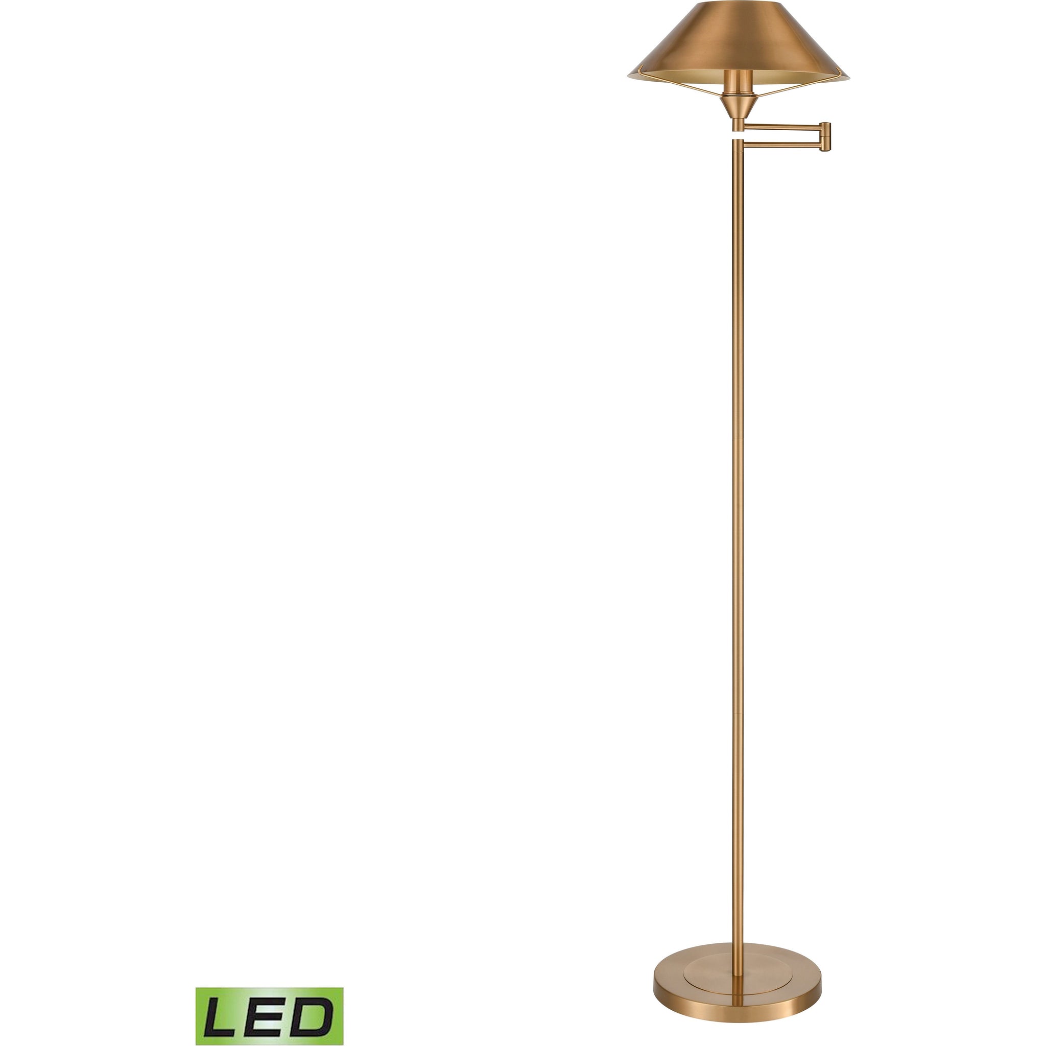 Arcadia 63" High 1-Light Floor Lamp
