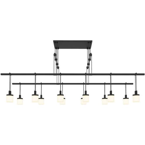 Suspenders 48" 2-Tier Tandem with Drum Luminaires
