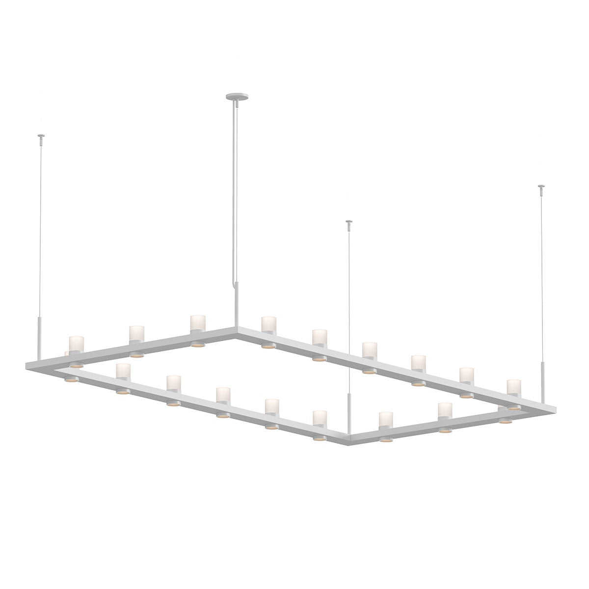 Intervals 4' x 8' Rectangle LED Pendant