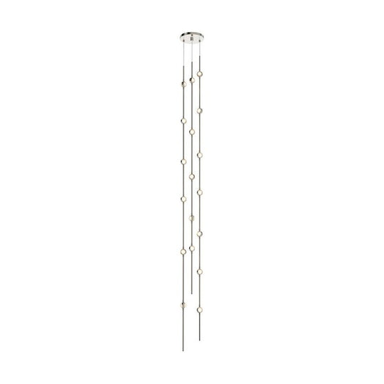 Constellation Andromeda Tall 6" Round LED Pendant (with 20' Cords)