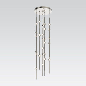 Constellation Andromeda Short 12" Round LED Pendant (with 20' Cords)