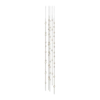 Constellation Andromeda Tall 12" Round LED Pendant