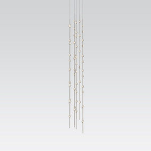 Constellation Andromeda Tall 12" Round LED Pendant (with 20' Cords)