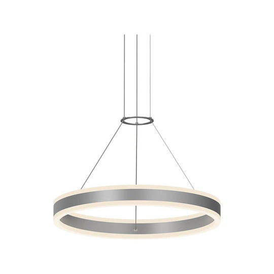 Double Corona 24" LED Ring Pendant