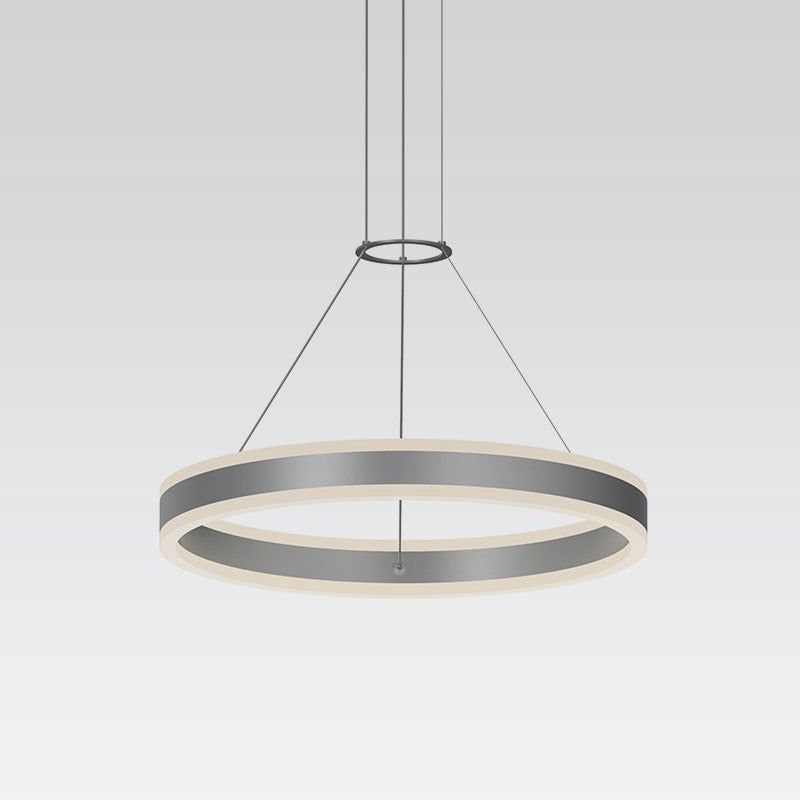 Double Corona 24" LED Ring Pendant (with 20' Cords)