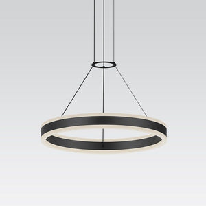 Double Corona 24" LED Ring Pendant (with 20' Cords)