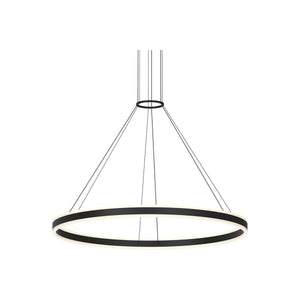 Double Corona 48" LED Ring Pendant (with 20' Cords)