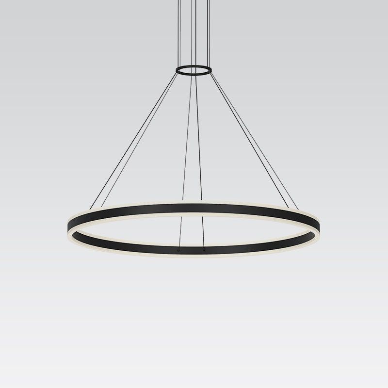 Double Corona 48" LED Ring Pendant (with 20' Cords)