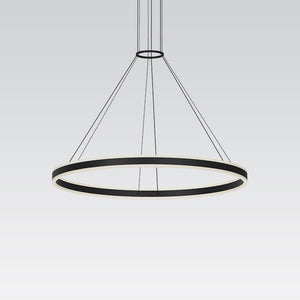 Double Corona 48" LED Ring Pendant (with 20' Cords)