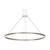 Double Corona 60" LED Ring Pendant
