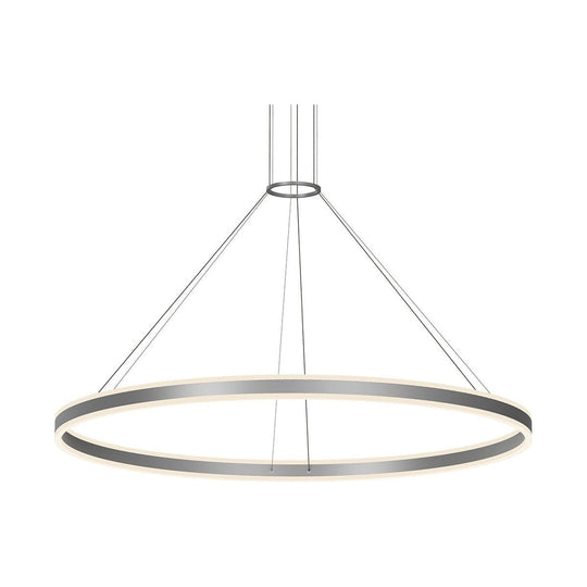 Double Corona 60" LED Ring Pendant