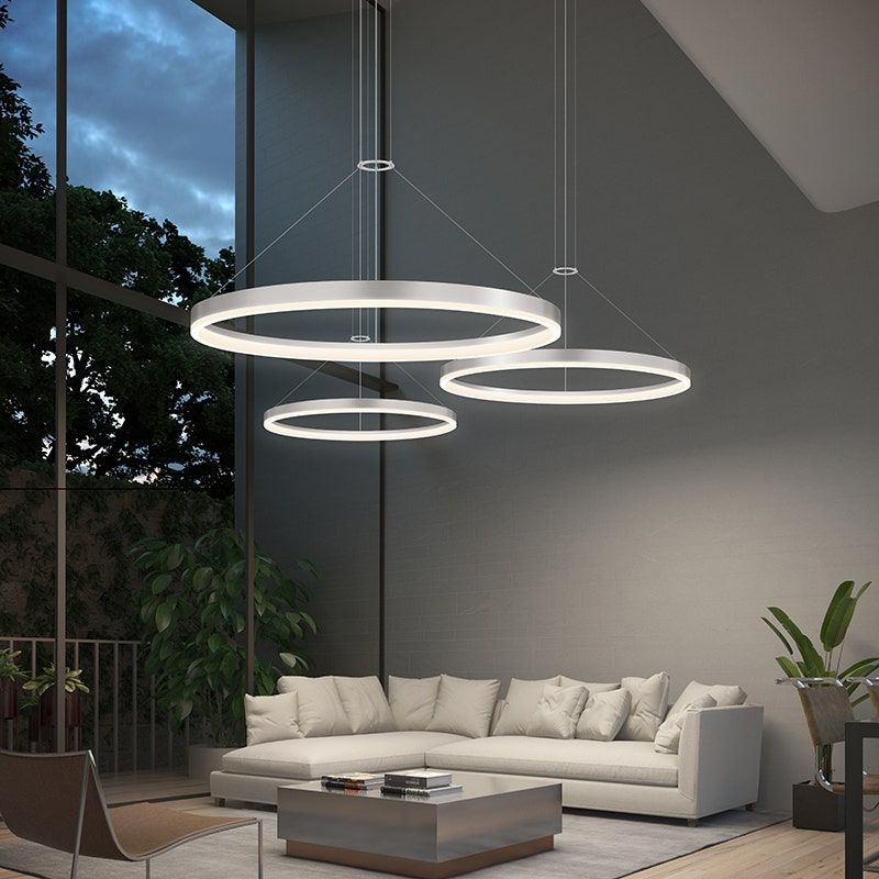 Corona 6" LED Ring Pendant (with 20' Cord)