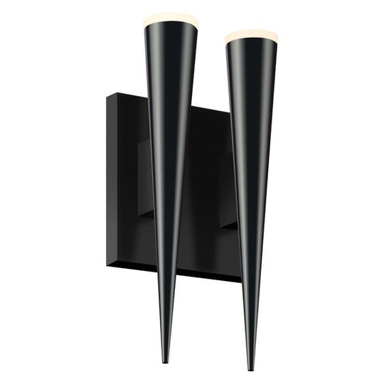Micro Cone LED Double Sconce
