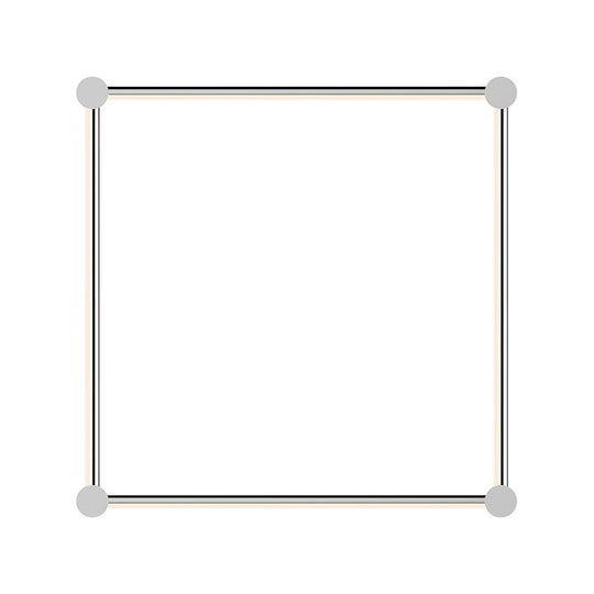 Purolinear 360 24" Square LED Wall Bar