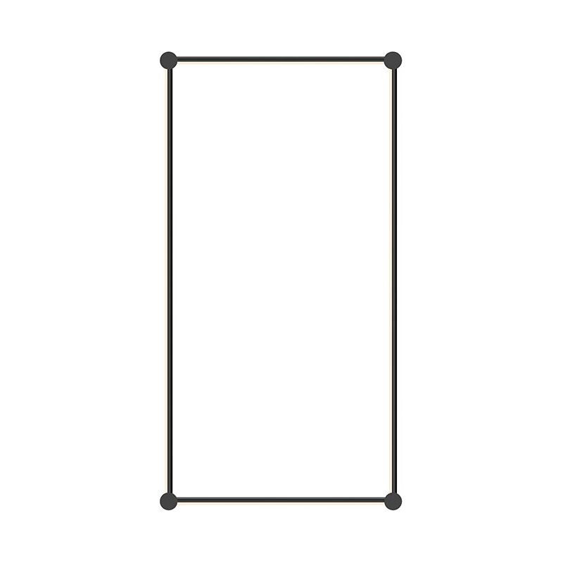 Purolinear 360 24"/48" Rectangle LED Wall Bar