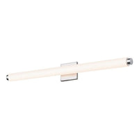 Tubo Slim LED 32" LED Bath Bar with Drum Trim