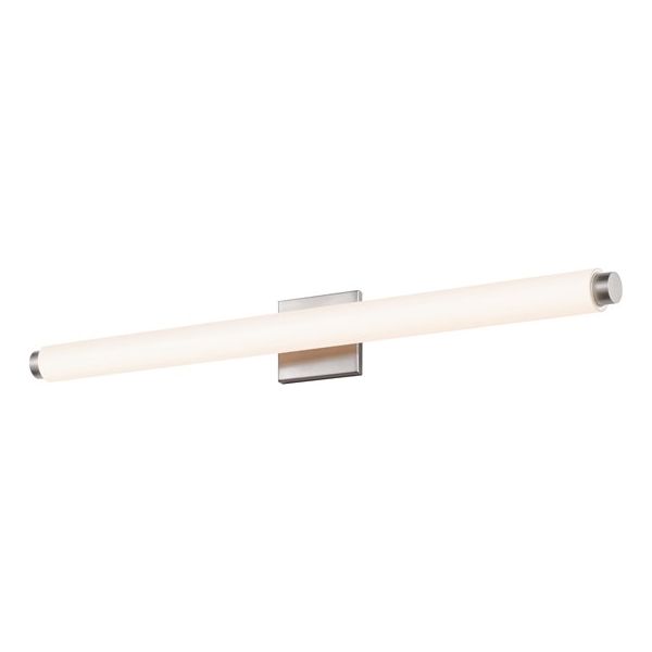 Tubo Slim LED 32" LED Bath Bar with Drum Trim