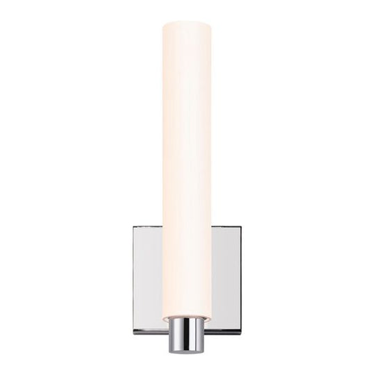 Tubo Slim LED 12" LED Sconce with Drum Trim