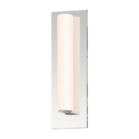 Tubo Slim LED 12" LED Panel Sconce with Flat Trim
