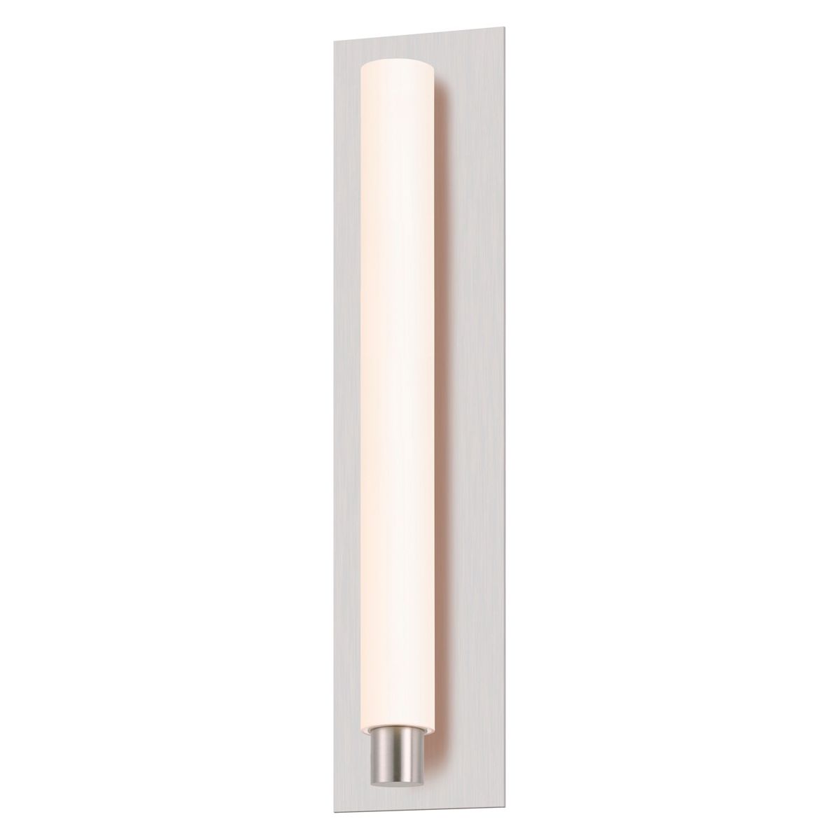 Tubo Slim LED 18" LED Panel Sconce with Drum Trim