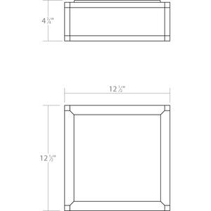 Cubix 1-Light Short LED Surface Mount