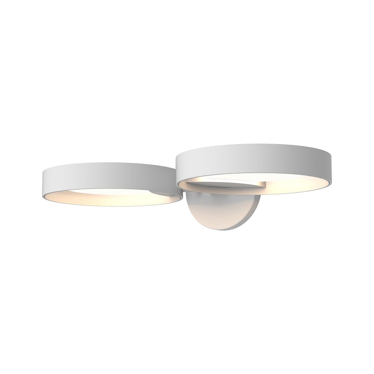 Light Guide Ring Double LED Sconce