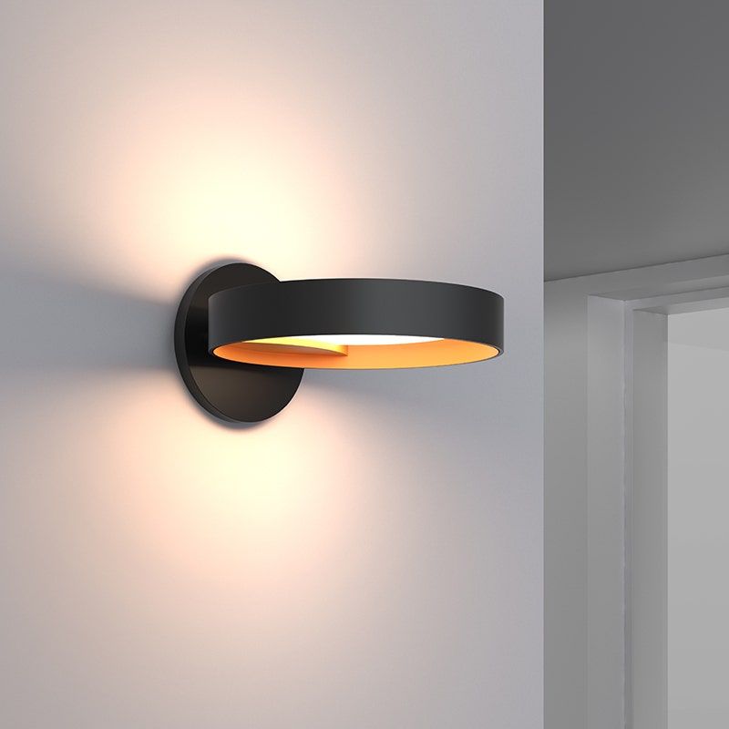 Light Guide Ring Double LED Sconce