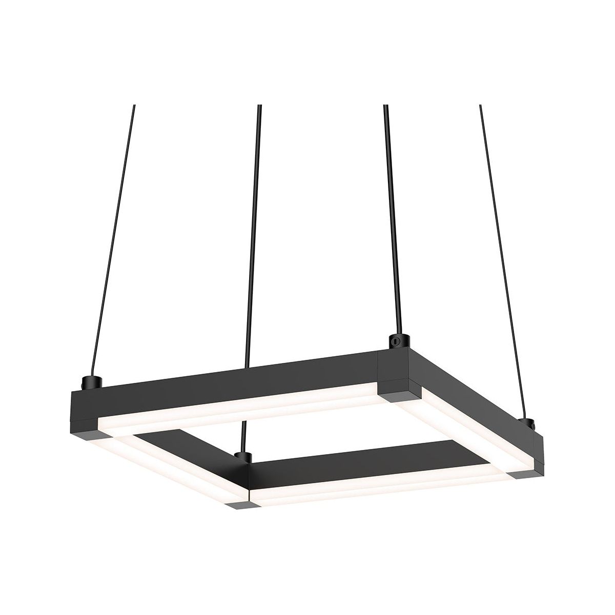 Stix 9" Square LED Pendant (with 20' Cord)